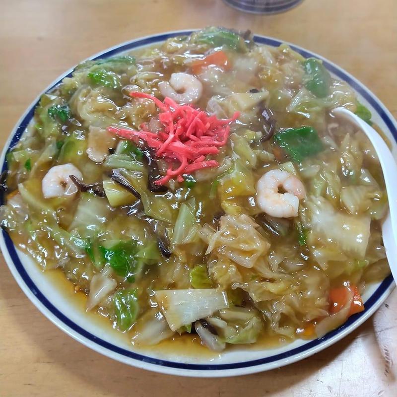 あんかけ焼きそば(中華飯店はやま )