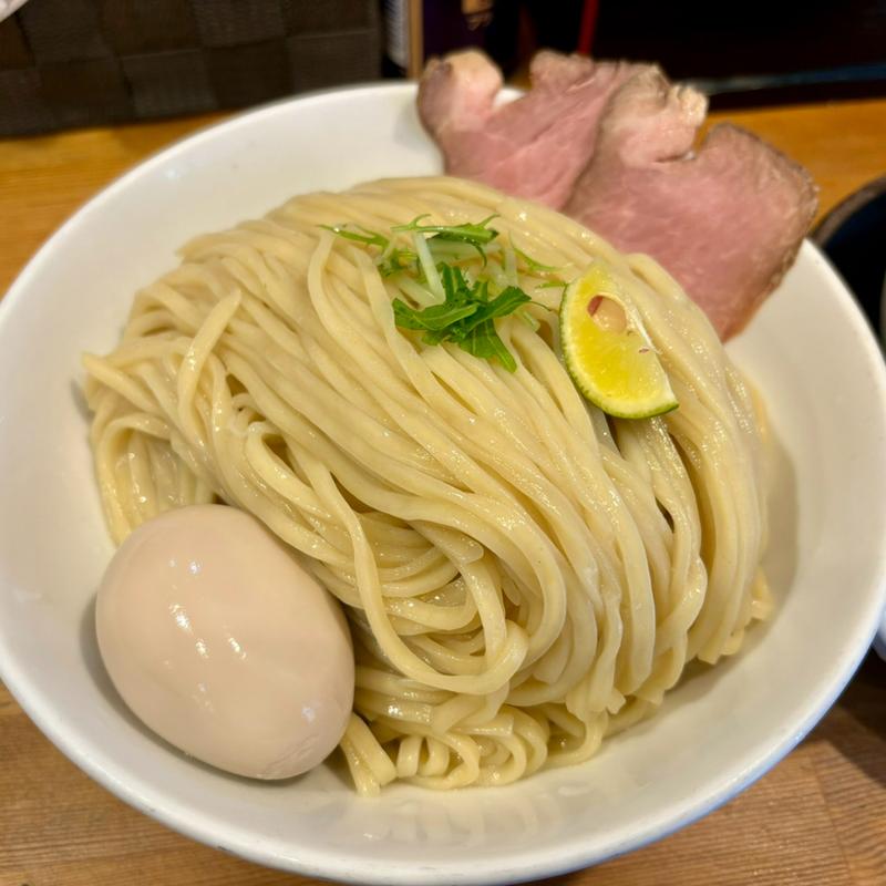 鶏もつつけ麺(大)(清麺屋)