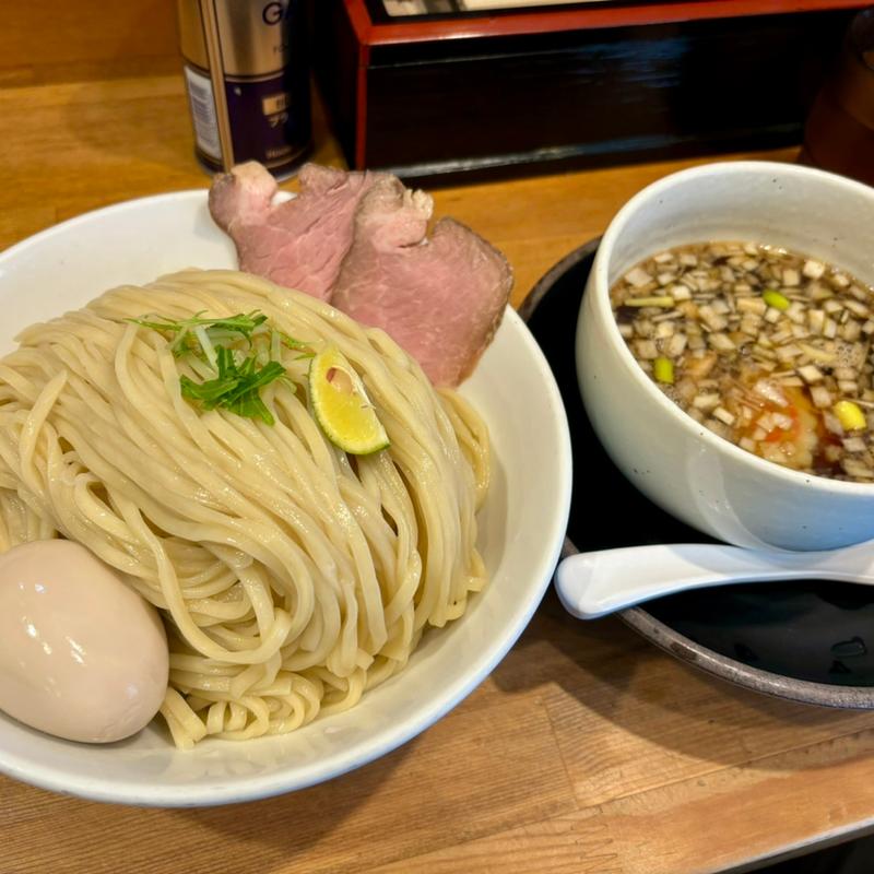 鶏もつつけ麺(大)(清麺屋)