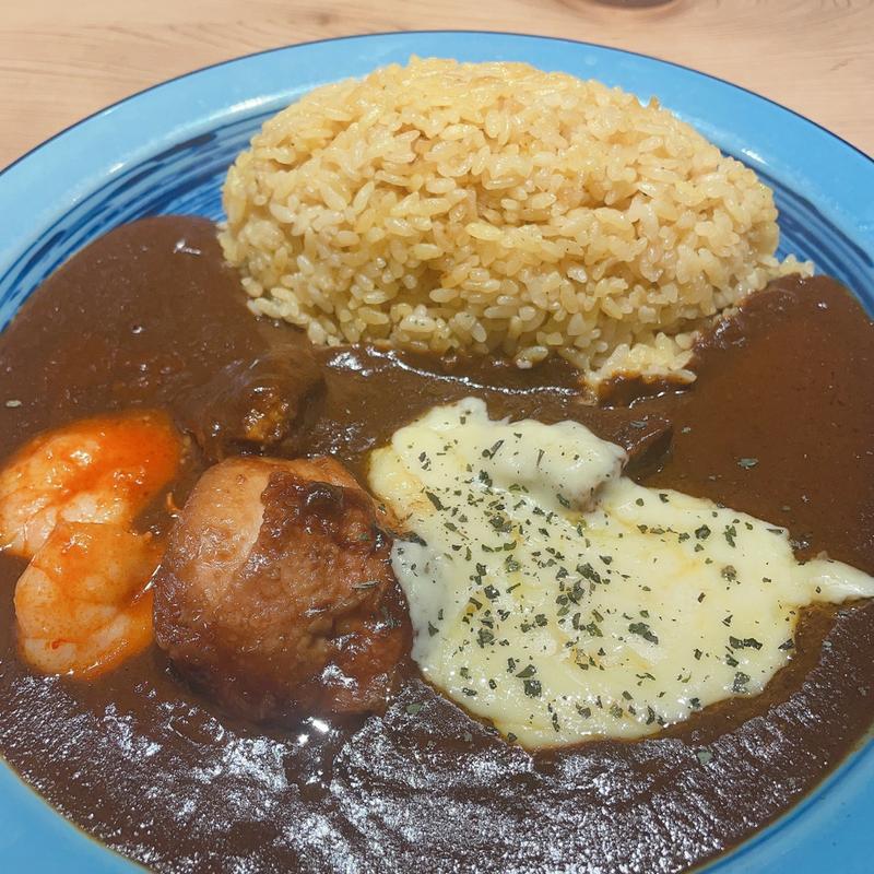 もうやんカレー全部のせ(もうやんカレー 池（池袋店） )