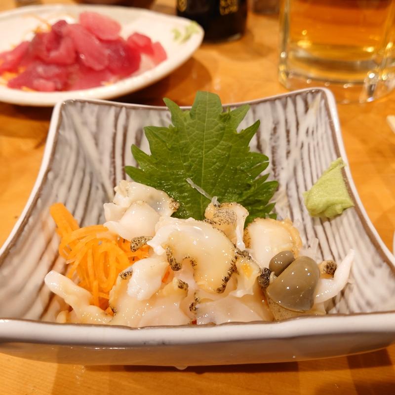 ツブ貝刺身(ゑびす 四つ木店 （えびす）)