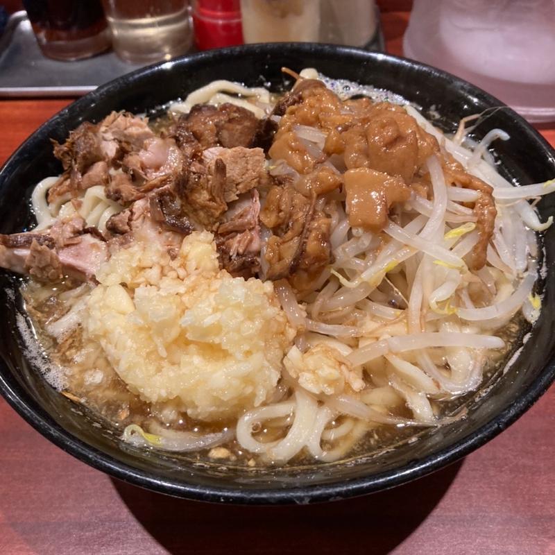 二郎系ラーメン(らーめん琥珀)