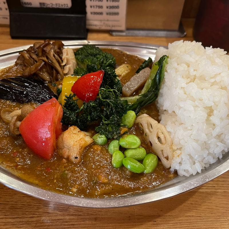 野菜ポーク(カレーの店 プーさん)