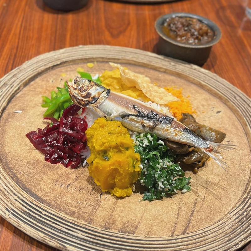 RICE&CURRY PLATE（チキン）(HOPPERS)