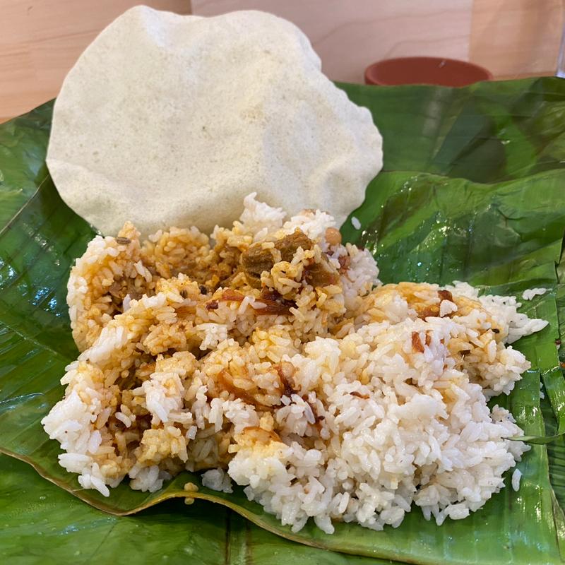 キリビリヤニ(マラバルマトンビリヤニ)(ケララキッチン 川崎ラチッタデッラ)