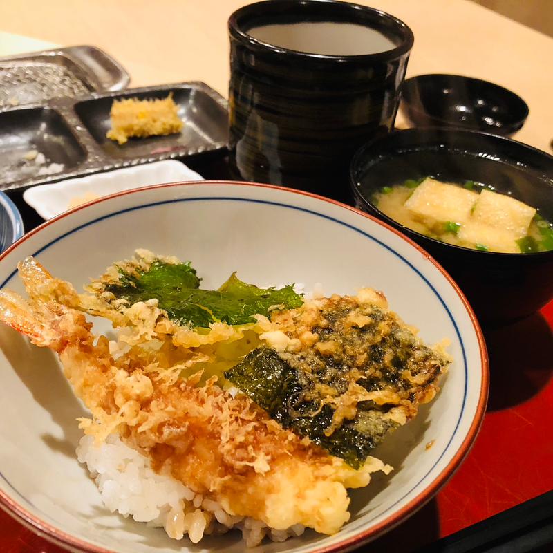 天丼_おまかせ天ぷら(天ぷら 天友 )