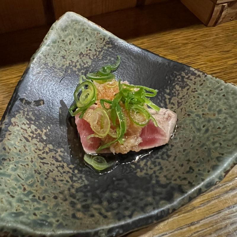 トロの炙り(よもぎ)