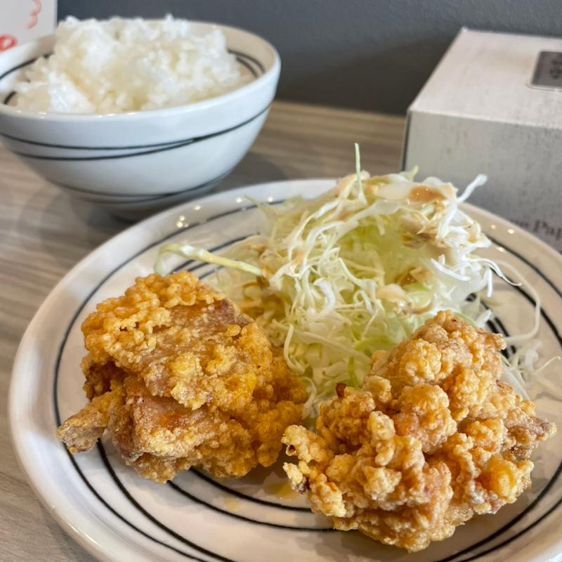 から揚げセット(胡椒うどん、柚子ラーメン ピコ)