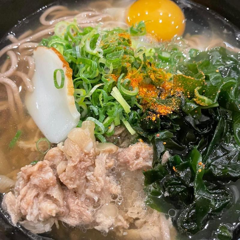 肉そば(麺家 尼崎)