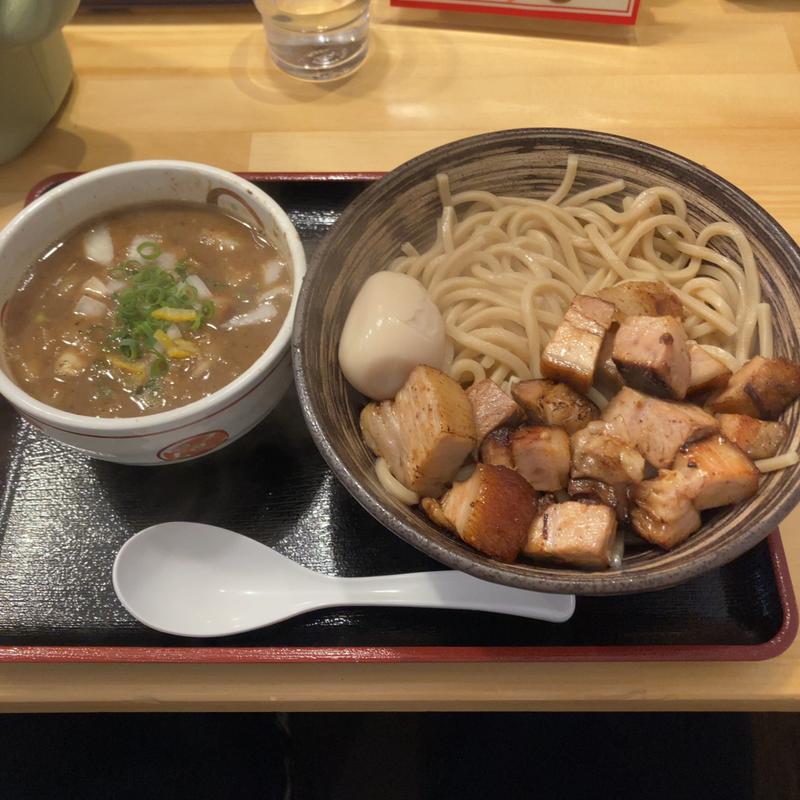 SP骨粉つけめん(自家製麺まつお)