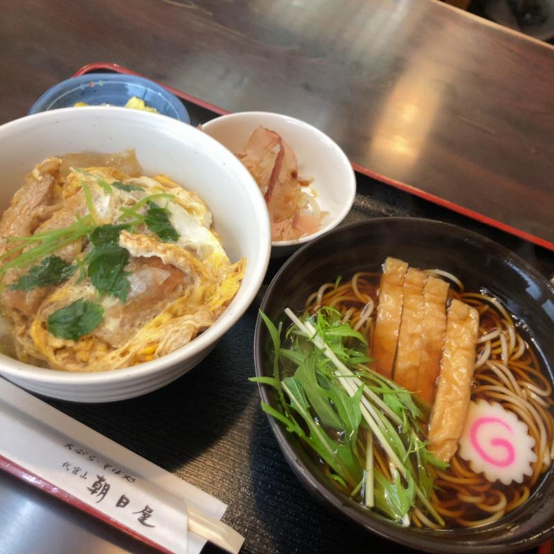 かつ丼セット(朝日屋 代官山)