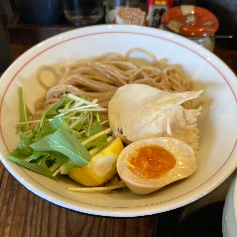 鶏魚介つけ麺(麺心 よし田)