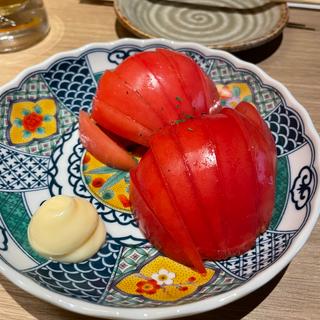 冷やしトマト(大名古屋酒場 喰海 今池店)