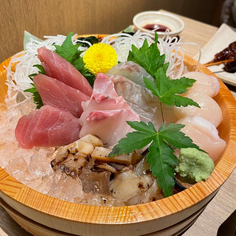 お造り盛合せ 5種(大名古屋酒場 喰海 今池店)