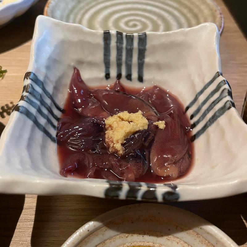 ほたるいかの沖漬け(大名古屋酒場 喰海 今池店)