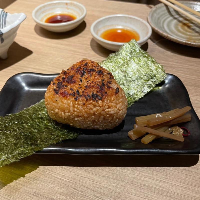 焼おにぎり(大名古屋酒場 喰海 今池店)