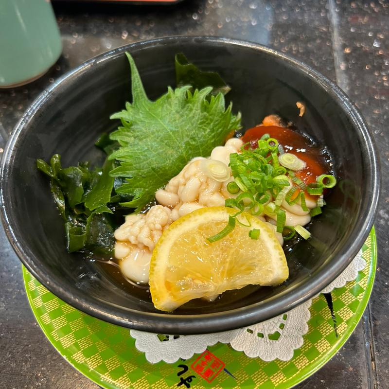 白子ポン酢(すし銚子丸 茂原店)