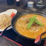坦々麺半チャーハン