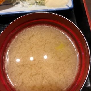 味噌汁(大衆酒場 富士山)