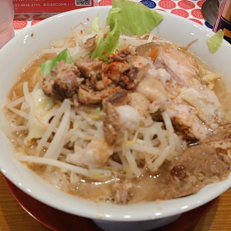 豚骨煮干し(中華そば にぼが屋)