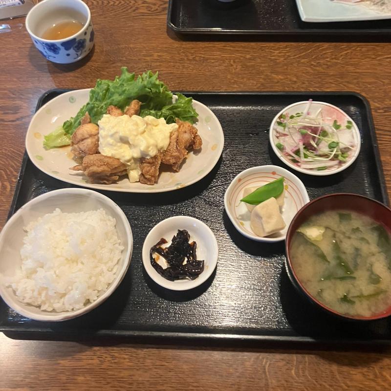 タルタル鶏南蛮定食(さくらい)