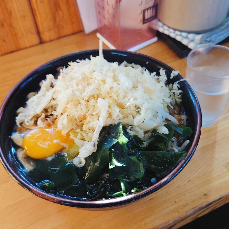 肉玉うどん　大盛(風林 （ふうりん）)