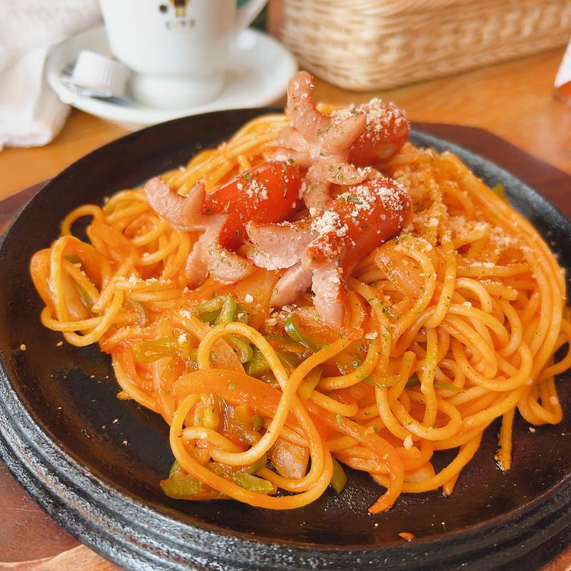 ナポリタン(喫茶珈琲店ピノキオ西招堤店)