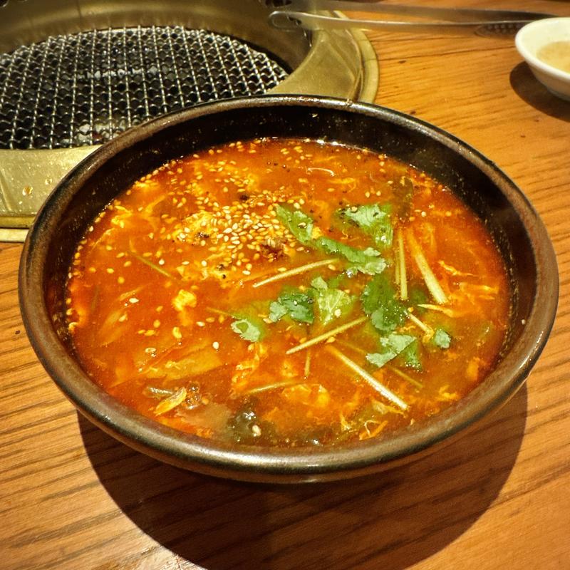 ユッケジャンスープ(洙苑)