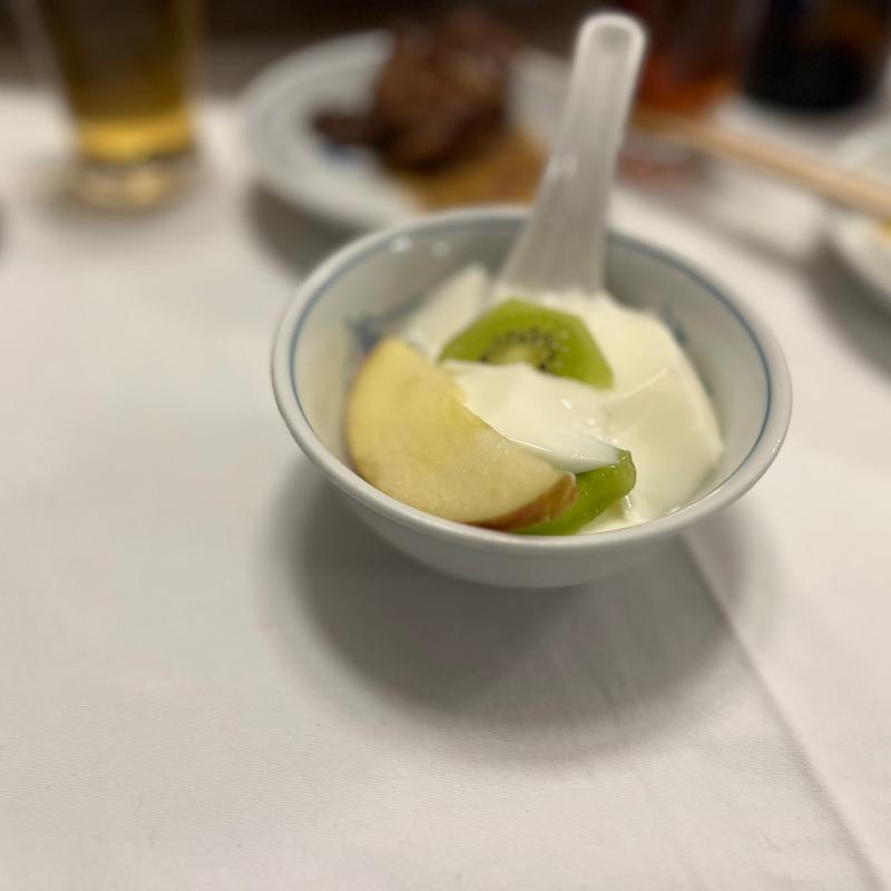 杏仁豆腐(東華菜館 本店 （トウカサイカン）)