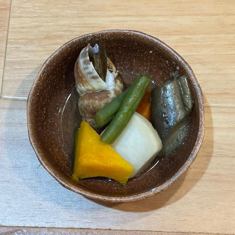 突き出し(酒のあて鮨謹賀福島店)