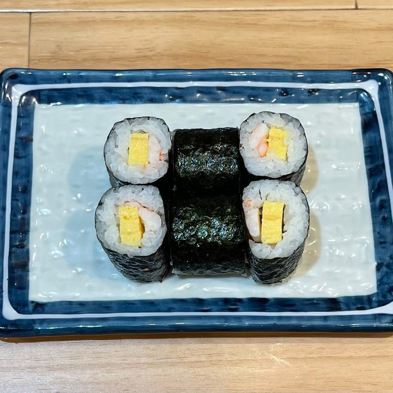 えびサラダ細巻き(酒のあて鮨謹賀福島店)