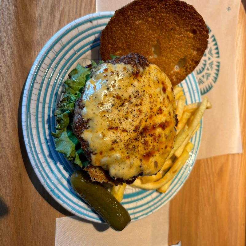 チーズバーガー(NIKURU BURGER)