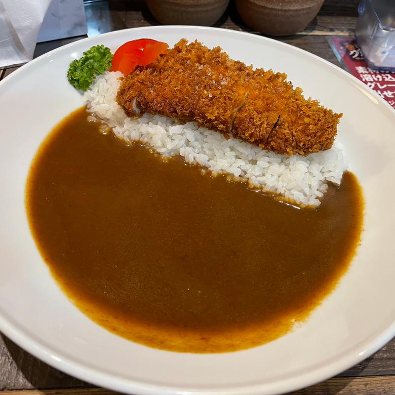 ロースカツカレー(欧風カレー グレース)