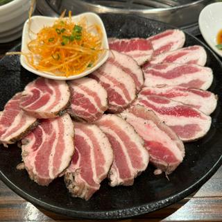 燻製サムギョプサル定食(焼肉・韓国料理 KollaBo 池袋店)