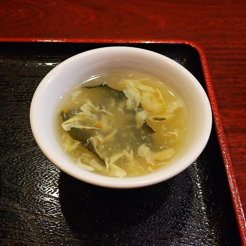 チャーハンスープ(健康中華 青蓮 横浜西口店)