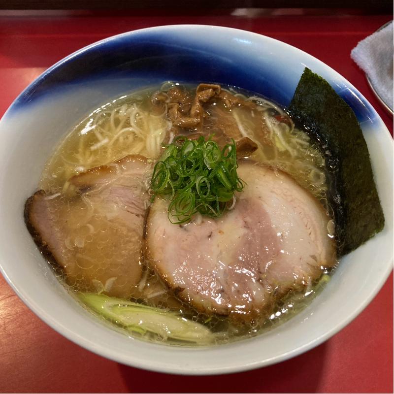 塩そば(中華そば カドヤ食堂 総本店)