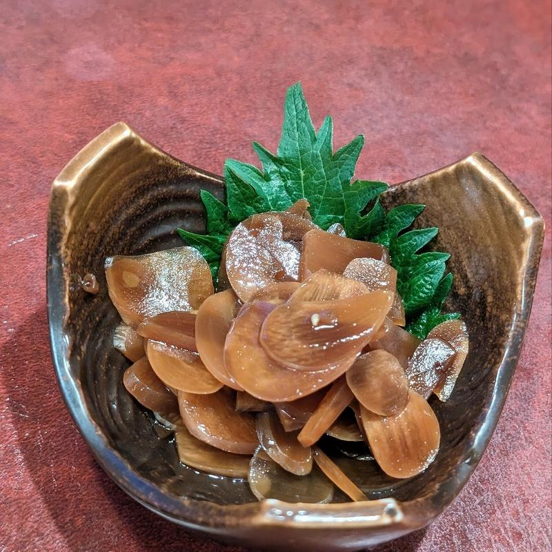 にんにくの醤油漬け(肉の田じま Nikuno Tajima)