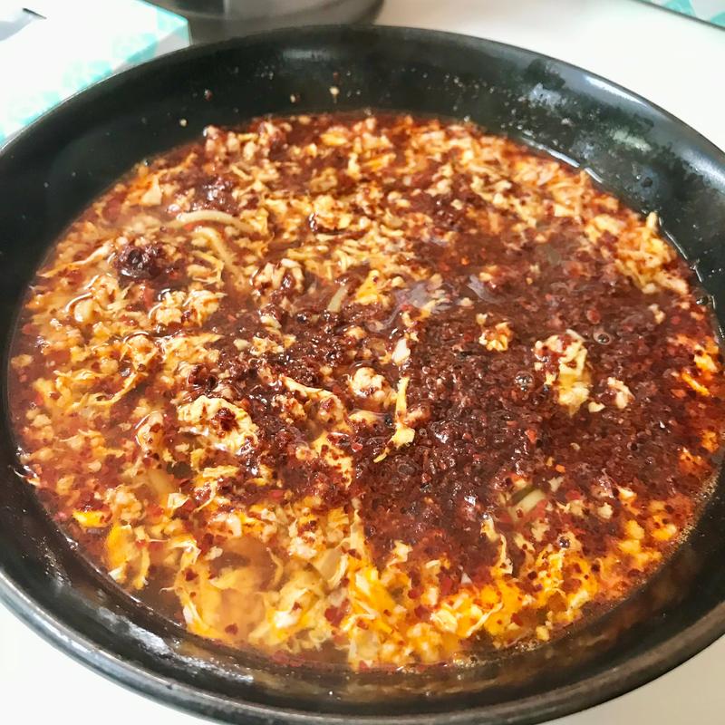 タンタンメン(メチャ辛)(ニュータンタンメン金家 座間店)