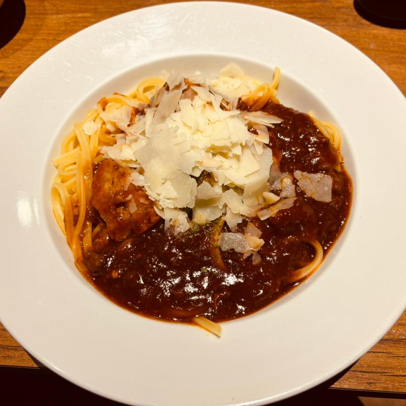 イベリコハンバーグのボロネーゼ(PRONTO 新百合丘OPA店)