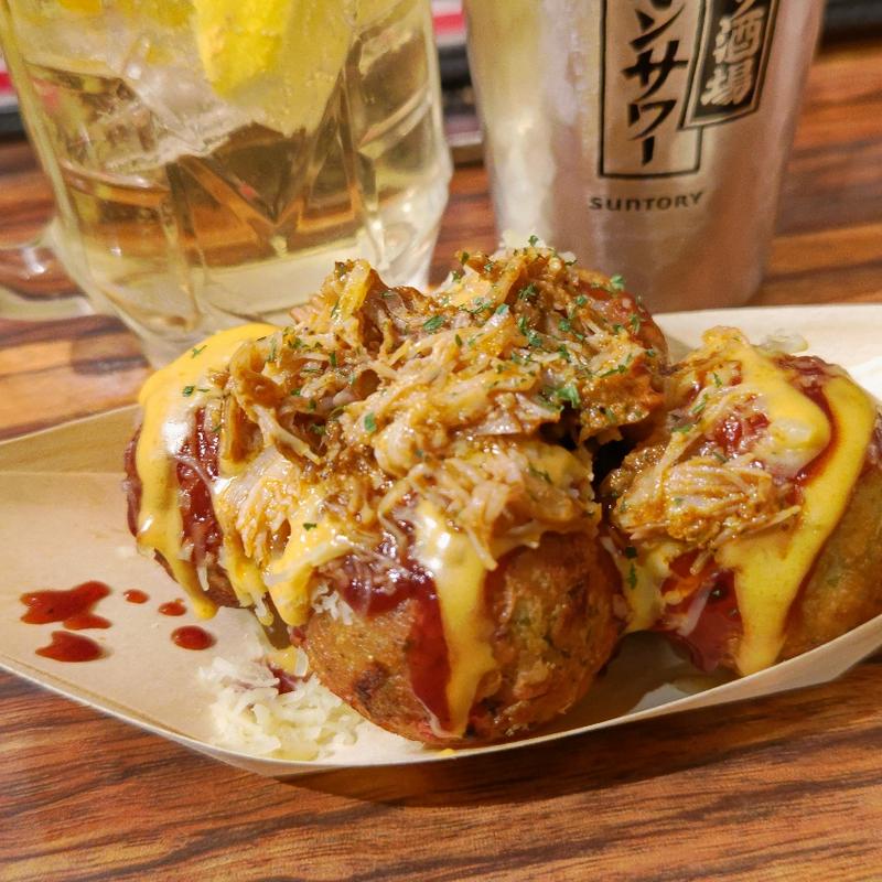 テキサスプルドポークバーベキュー(築地銀だこ)