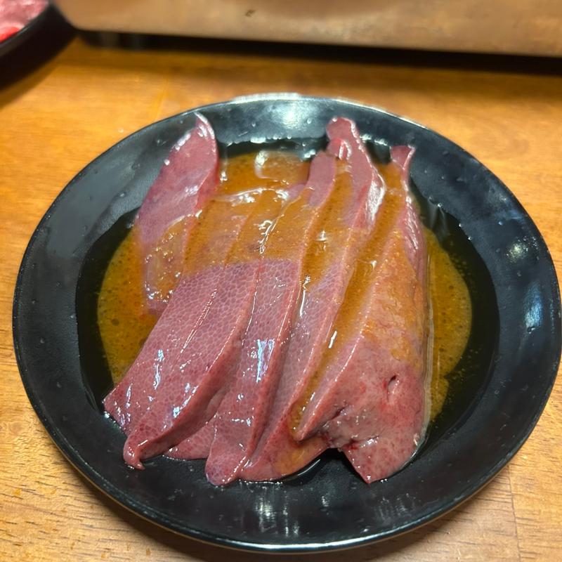 レバー(ホルモン焼き 廿廿 （じゅうじゅう）)