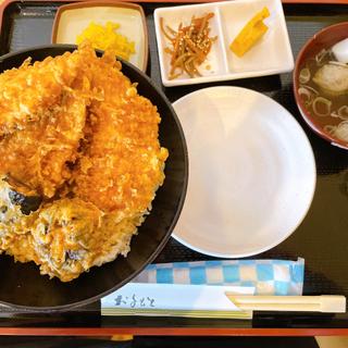 平目天丼(銚子かへいや 海鮮お食事処 （ちょうしかへいや かいせんおしょくじどころ）)