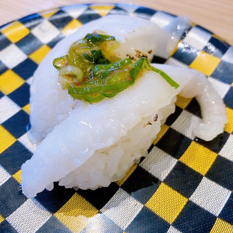 炙りえんがわのサムライネギのせ(すし辰 ゆめタウン廿日市店 （スシタツ）)