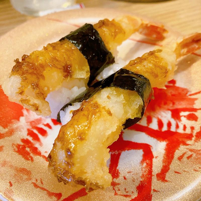 海老天にぎり(すし辰 ゆめタウン廿日市店 （スシタツ）)