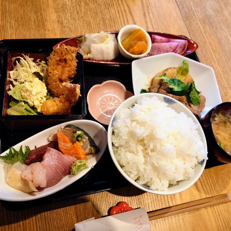 一月のおすすめ定食(おかえりなさいほうづき )