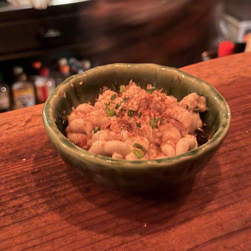 鱈の白子ポンズ(浅草 立呑み 洒落者)