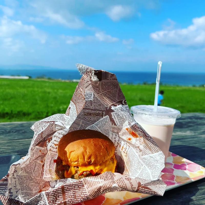 ミルミルチーズバーガー(ミルミル本舗 本店)