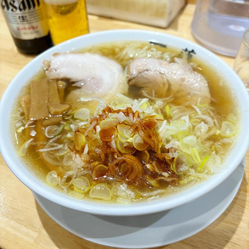 ねぎ中華そば(佐野らーめん 一蓮)