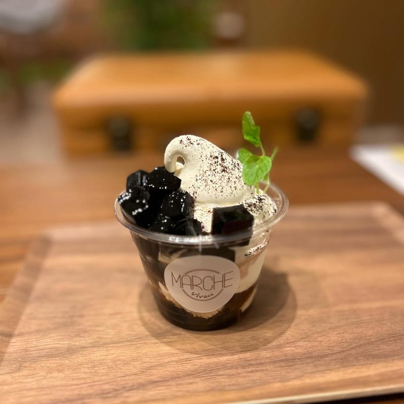 コーヒーゼリーソフト(マルシェ ビバーチェ（Marche Vivace）)