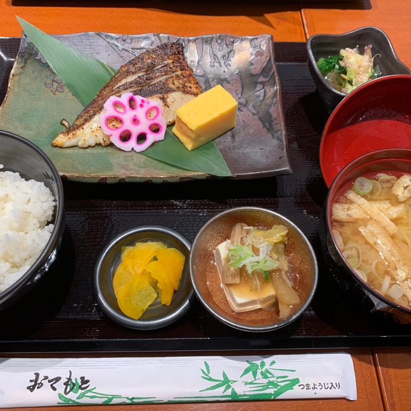 青ひらす西京漬け定食(太市食堂 イーアス春日井店)